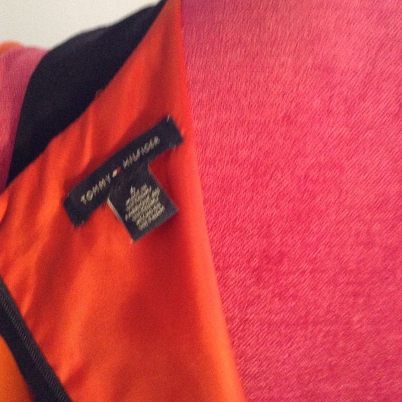 TOMMY HILFIGER. CLASSIC BLUE AND RED DRESS - Picture 8 of 8